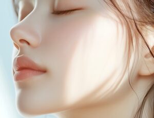 キメの細かい肌
